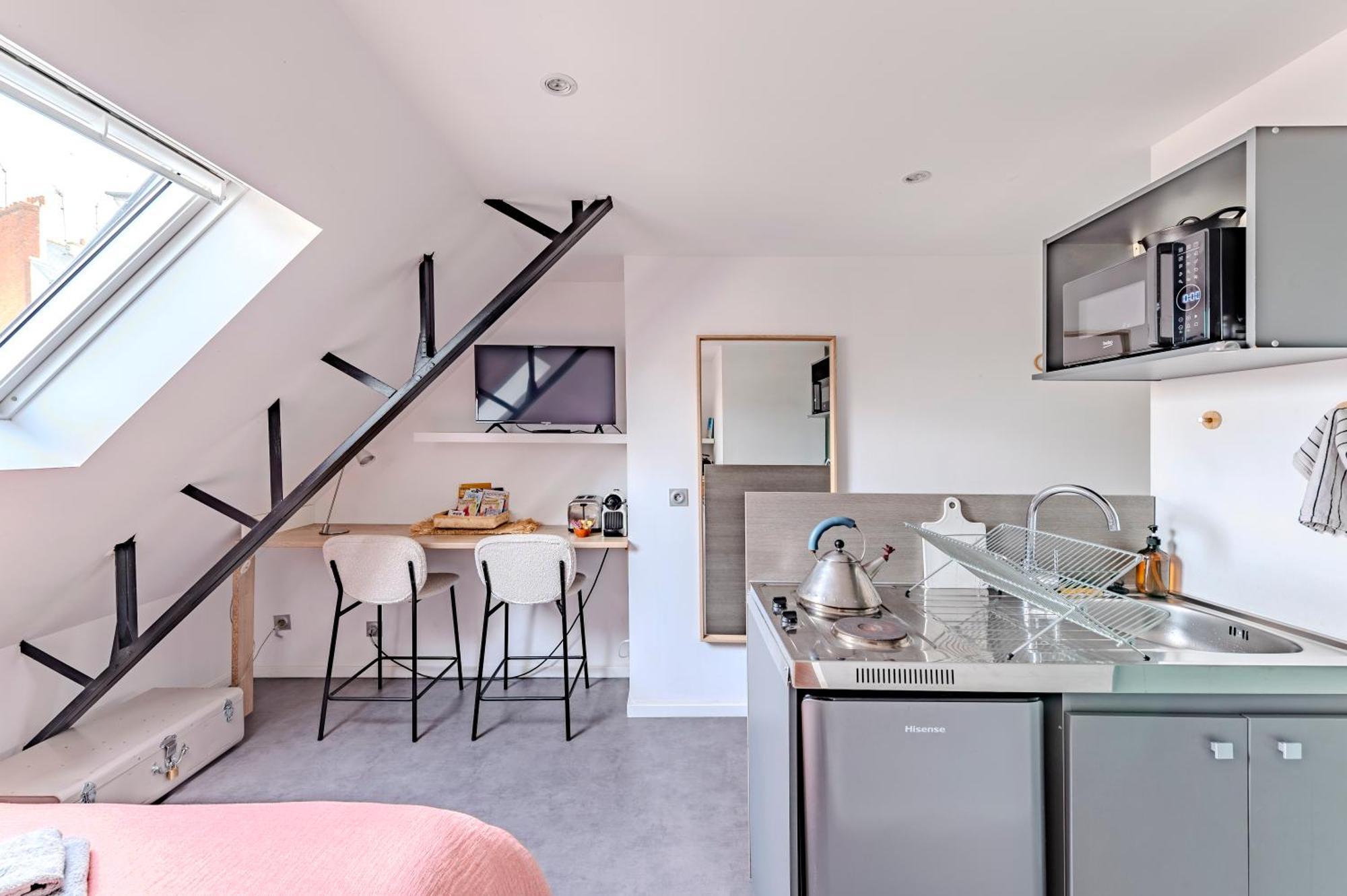 Charmant Studio A Deux Pas De La Gare - Le Nichoir Rennes Dış mekan fotoğraf